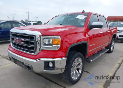 2015 GMC Sierra 1500 Slt из США, поврежденный, VIN 3GTP1VEC5FG318728